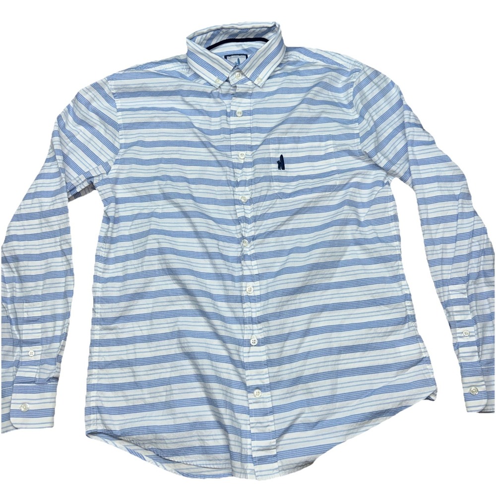 Johnnie O West Coast‎ Prep Santa Monica Long Sleeve Button Down Mens Medium - Picture 4 of 11